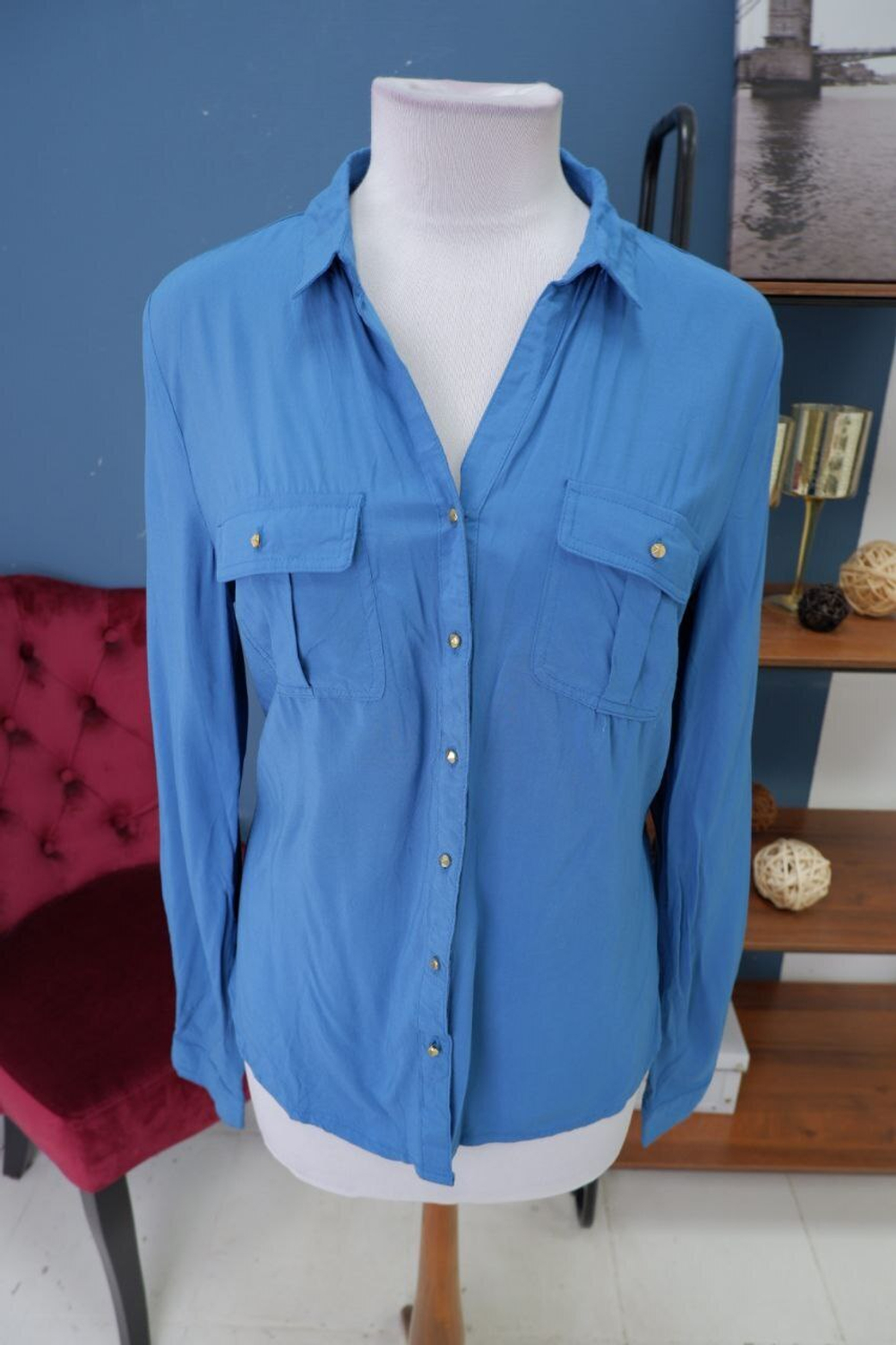 Блузка Zolla классическая 46 размер