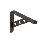 КРОНШТЕЙН МЕТАЛЛИСТ УСИЛЕННЫЙ 150*125 ПОЛ.КОРИЧНЕВЫЙ