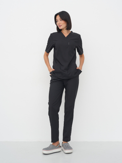 Блуза женская м640 liberty комфорт черный53