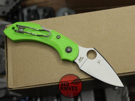 Нож Spyderco Dragonfly 2 - салатовая рукоять