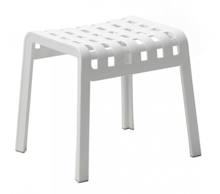 Табурет пластиковый Nardi Poggio, белый