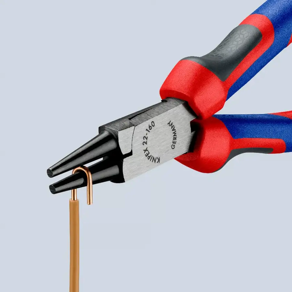 Круглогубцы чернёные 160 мм Knipex 22 02 160