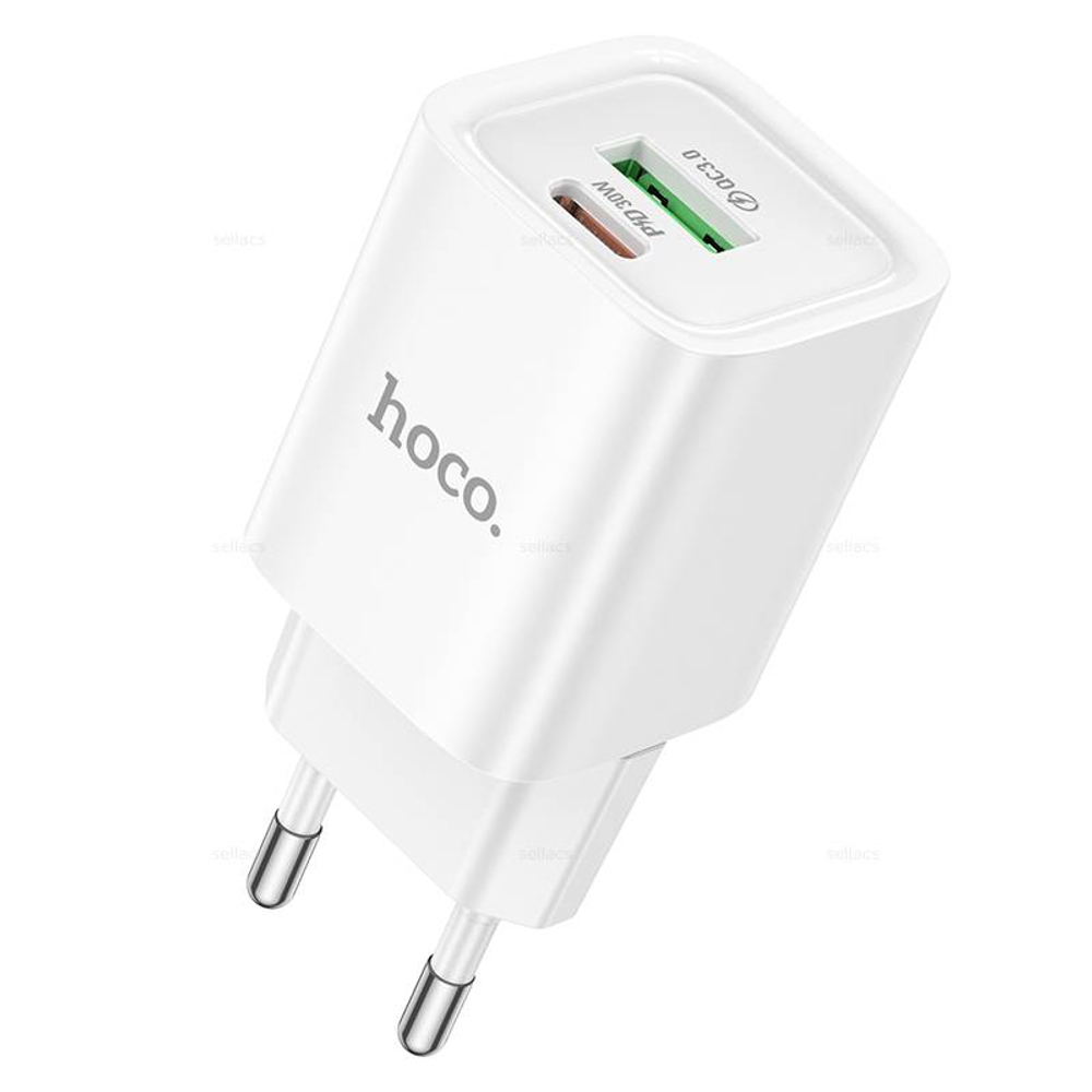 Зарядное устройство Hoco C149A PD30W+QC3.0 (white)