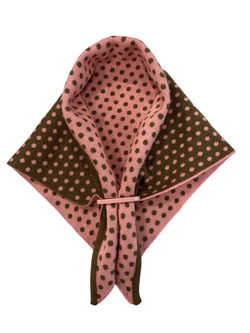 Косынка детская К510-15/29 розовая/бежевая