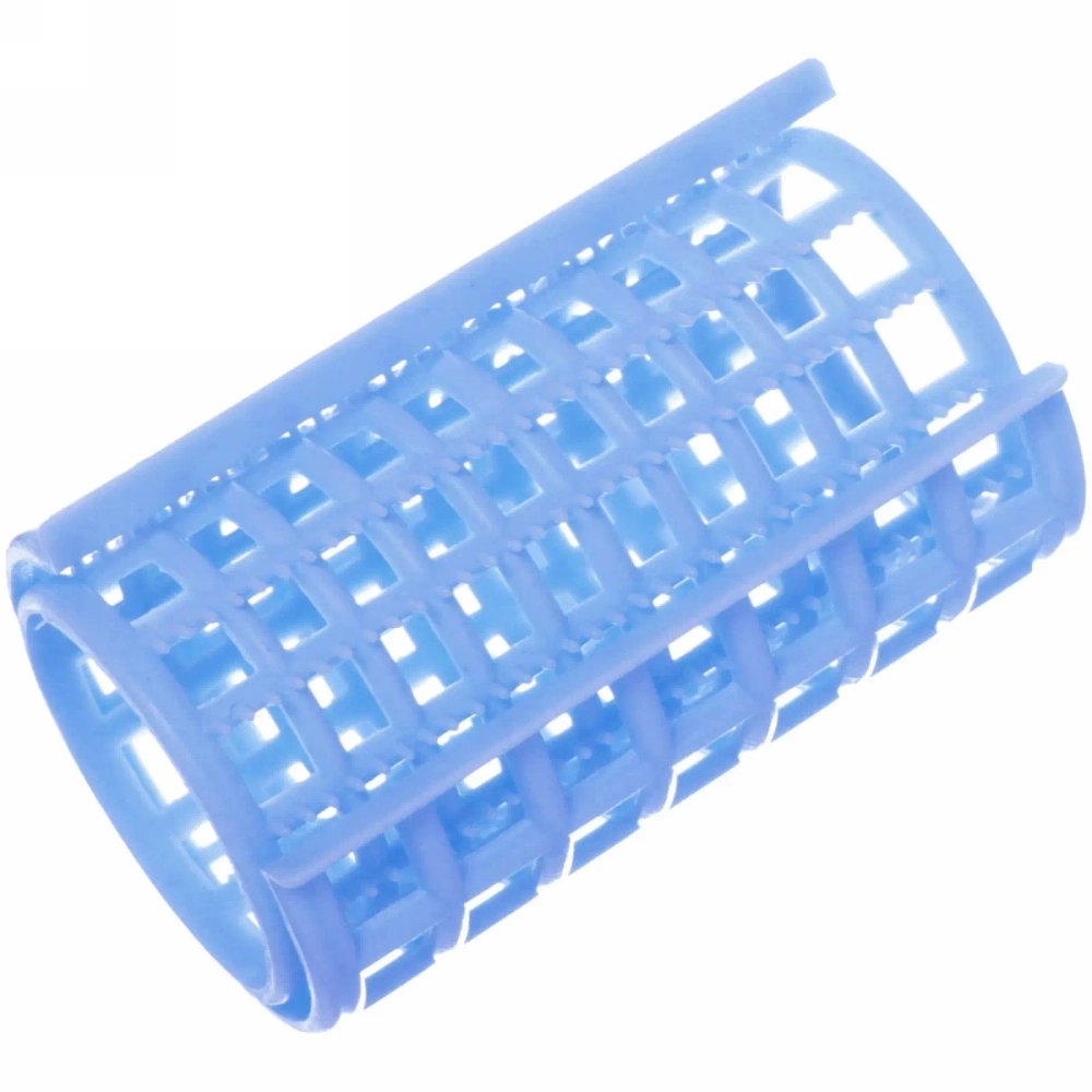 Бигуди пластмассовые с зажимом 6шт, цвет микс, d=36мм