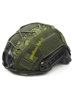 Тактический чехол на шлем нашлемник Пиксель
