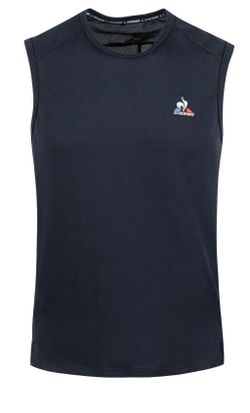 Мужская теннисная футболка Le Coq Sportif Training Perf Debardeur No.1 M - sky captai