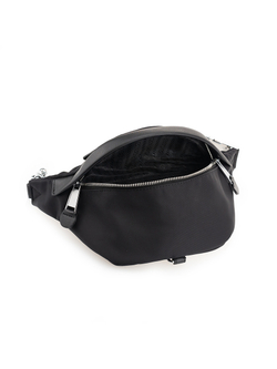 25008S/10 Сумка поясная жен., текстиль + иск. кожа