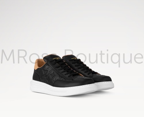 Мужские черные кроссовки Beverly Hills Louis Vuitton