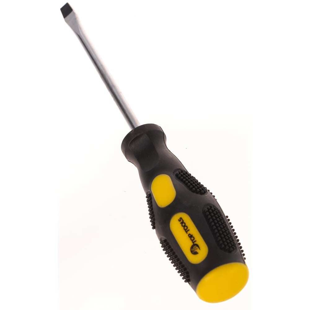 Отвертка шлицевая 6*100мм Top Tools 39D643