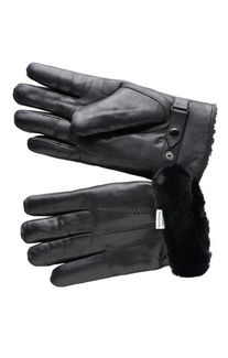 Перчатки кожаные с подкладкой из натурального меха (овчина), арт. 7.221