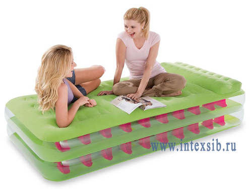 Надувная кровать Intex Take Along 99х191х47 см