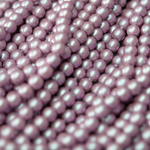 Хрустальный жемчуг, оттенок "PurpleAsh", шар 6мм, улучшенное перламутрово-сатиновое покрытие