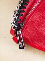 Сумка женская поясная натуральная кожа