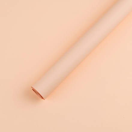 Пленка матовая "Сансин" 50смx10м 53mic (Персиковый)