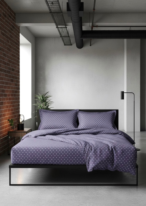Постельное белье Polka Dots Lilac