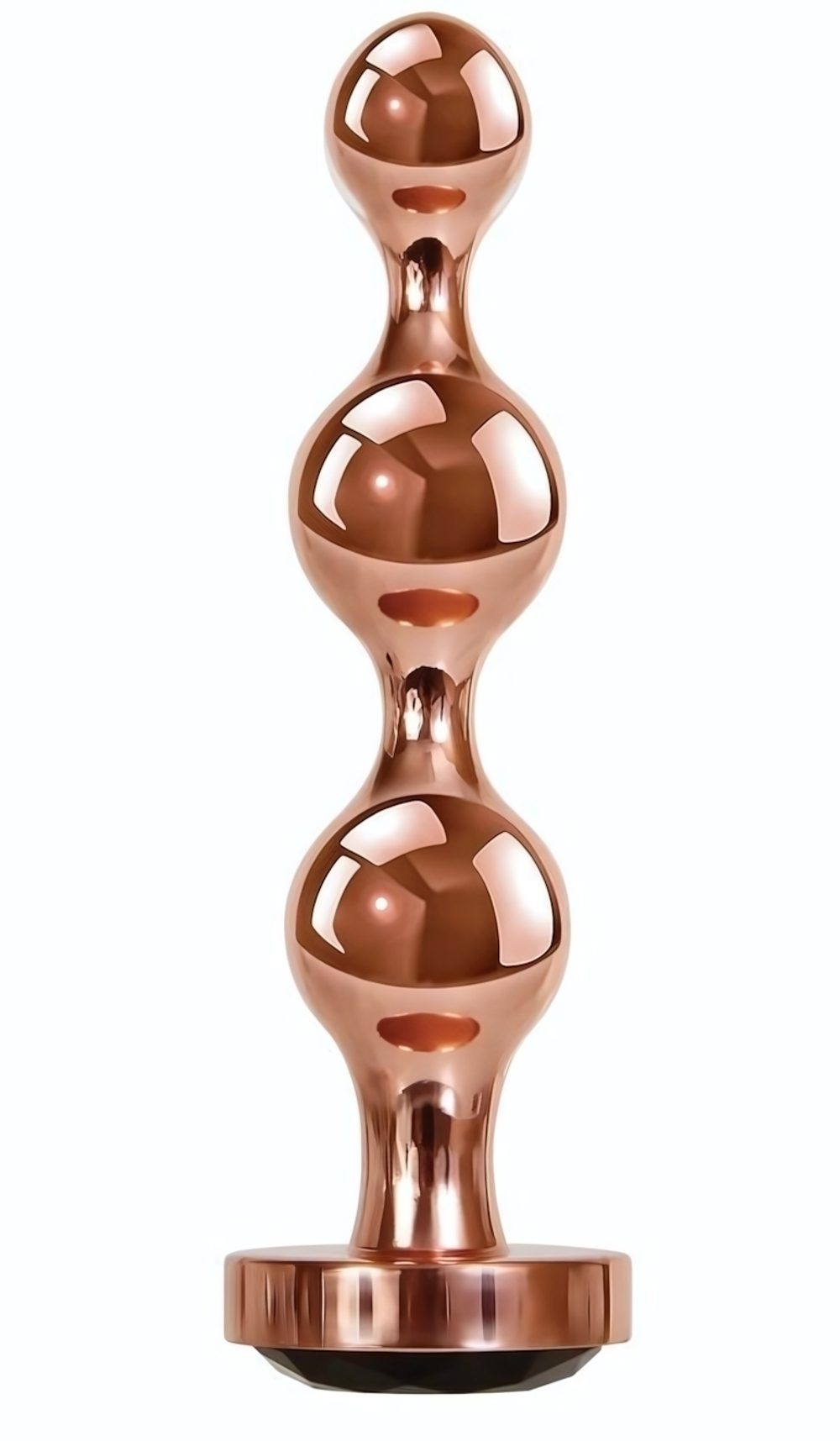 Золотистый анальный стимулятор-елочка Gold Digger Small - 10,5 см. (Цвет: золотистый)