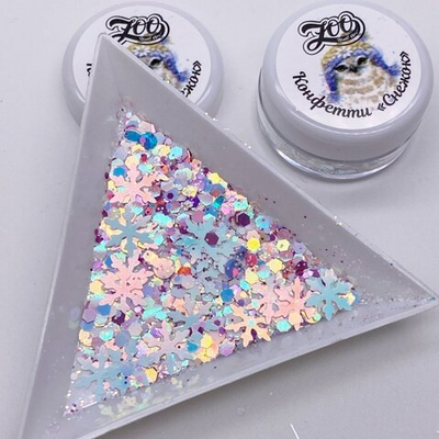 Конфетти "Снежок" 1 г