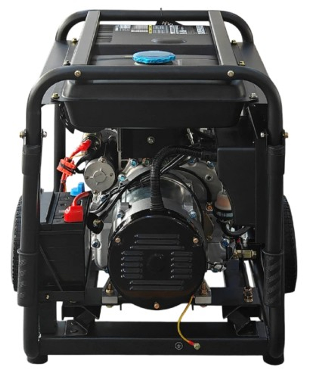 Электростанция дизельная с воздушным охлаждением HYUNDAI DHY 10000LE-T открытая