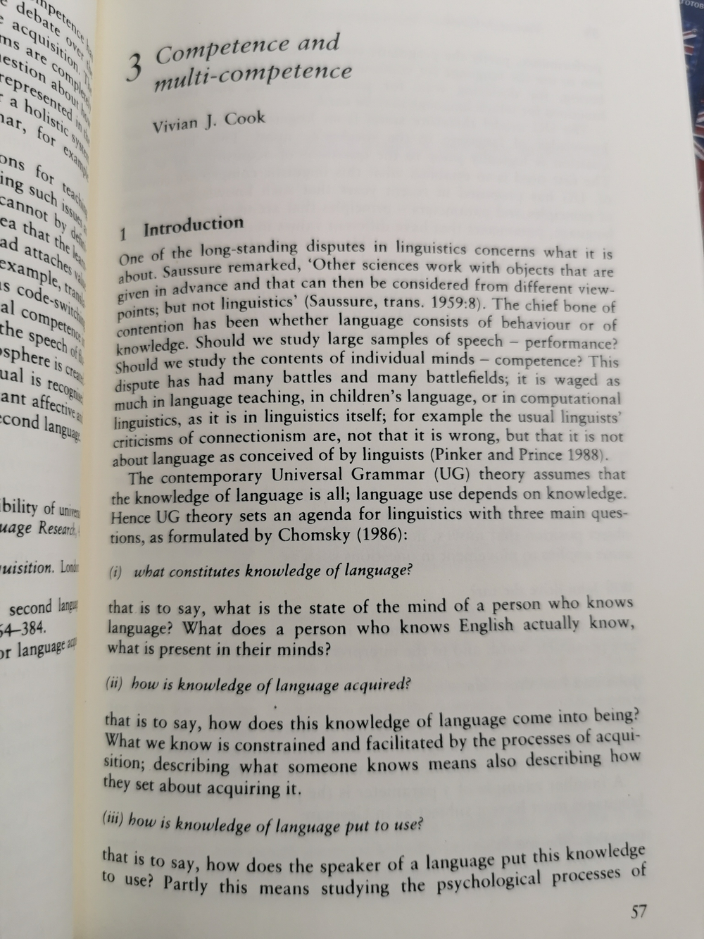 Performance and Competence in Second Language Acquisition (Applied Linguistics Non) 1st Edition