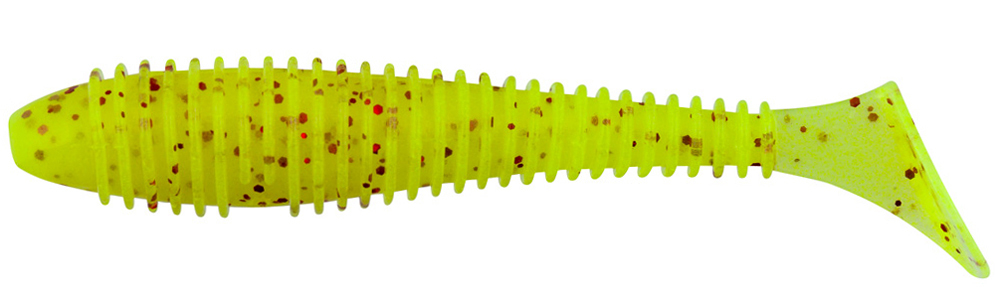 Приманка силиконовая Keitech Swing Impact FAT 4.8" #417T Gold Flash Minnow