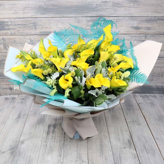 Букет из калл "Неаполь"