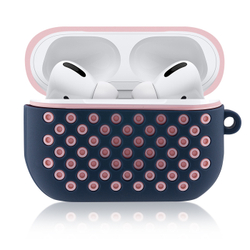 Чехол КАРТОФАН для Apple AirPods Pro (арт. AIRPRO-SPORTY-PINK-BLUE)