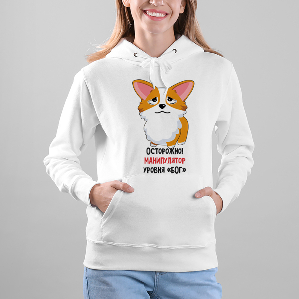 Толстовка "Корги - манипулятор"