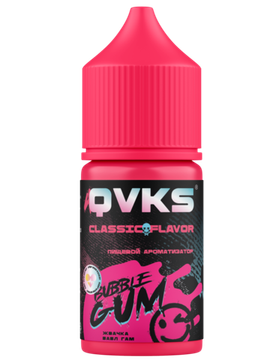 Ароматизатор QVKS CLASSIC Жвачка Бабл гам