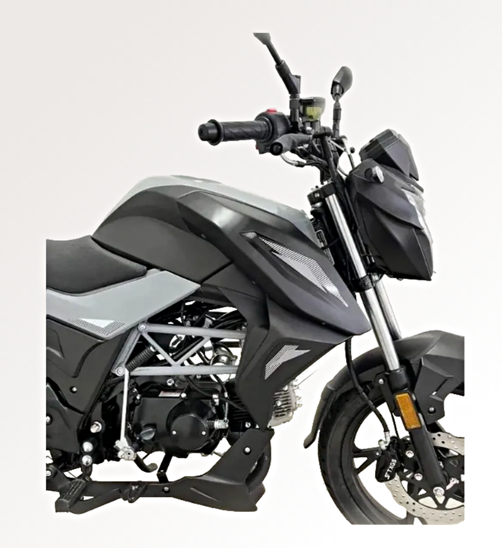 Мопед OKAMI серый