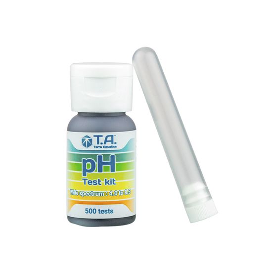 Жидкий pH тест 30 мл (t°C) Terra Aquatica