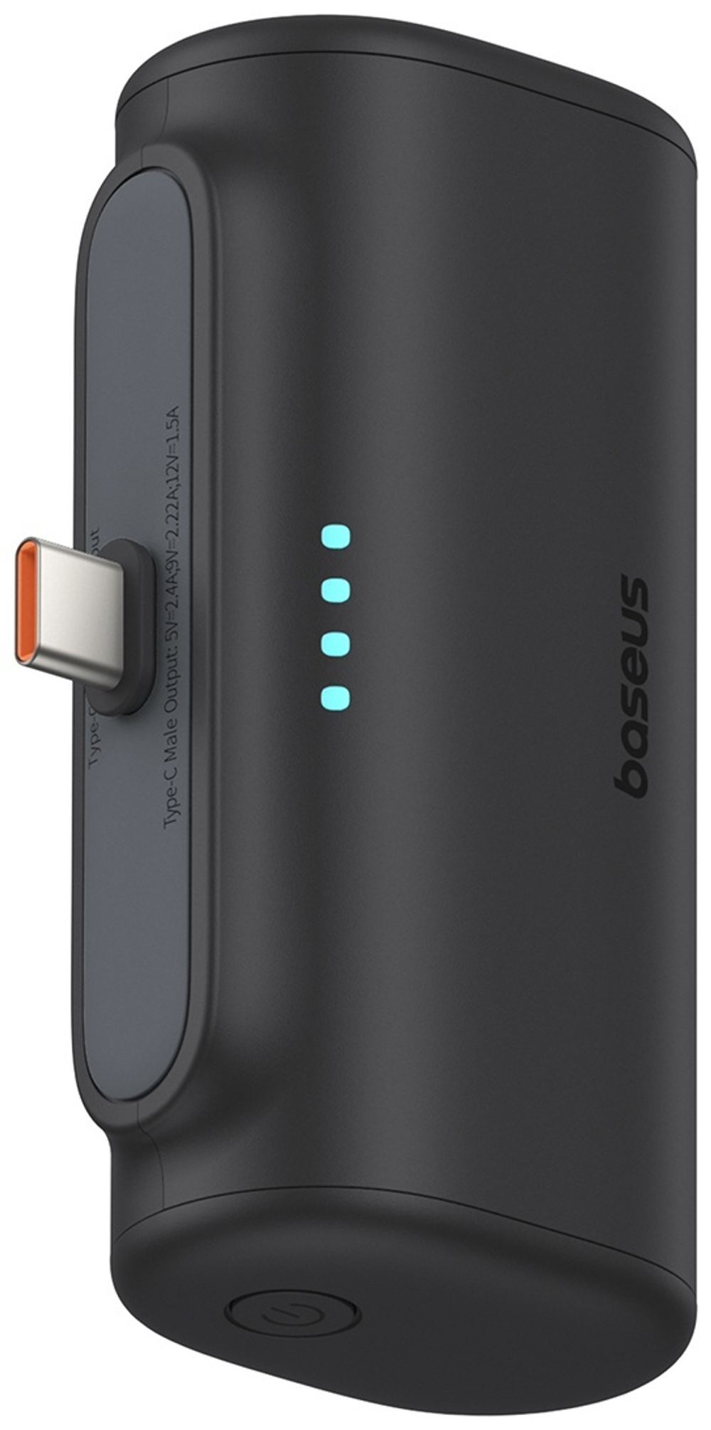 Внешний аккумулятор Baseus Compact 2C 20W P10068306113-00 5000 мАч черный