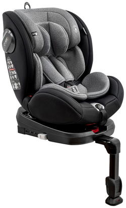 Pituso Удерживающее устройство для детей 0-36 кг Roys, Dark grey+black Inlay/Темно-серый+черн вклад