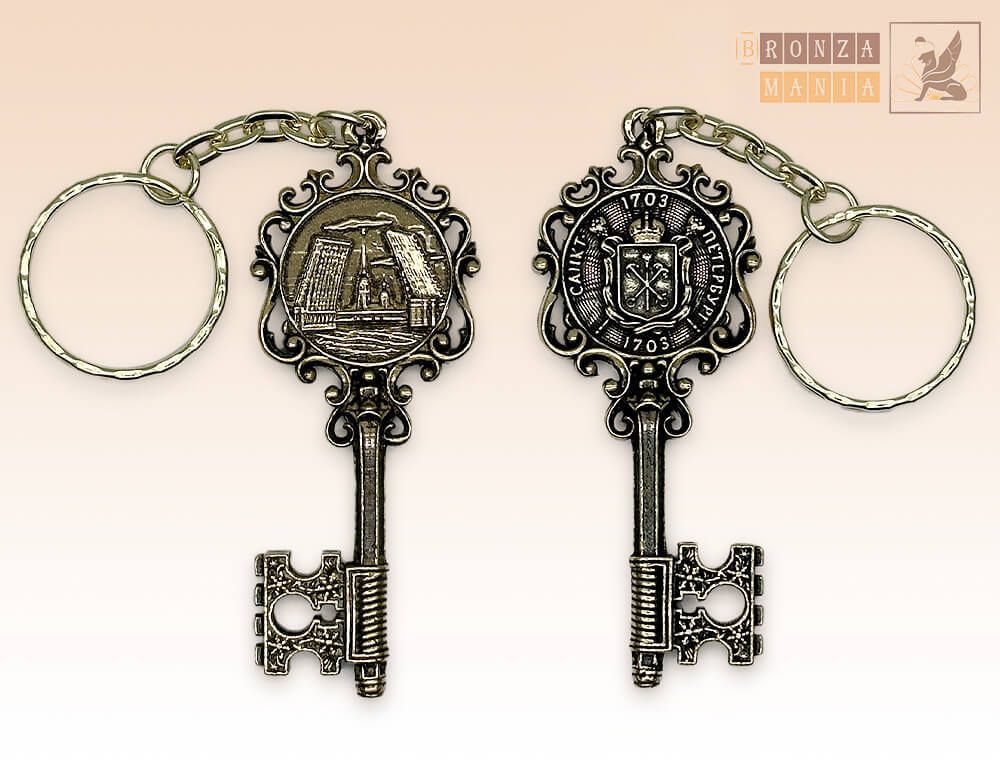 брелок Ключ Питер - Разводные мосты