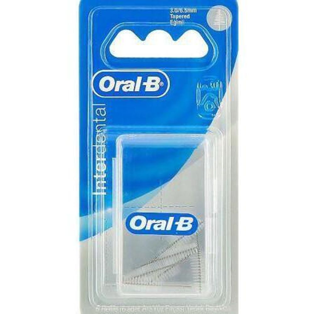 Сменные межзубные ершики ORAL-B Interdental, конические (6 шт)