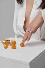 Кольцо Base 8 мм, матовое