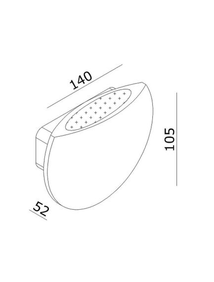 Настенный светодиодный светильник Lucide Sole 23242/06/31