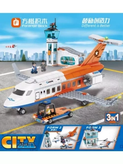 Конструктор Пассажирский Терминал Аэропорта 697 деталей