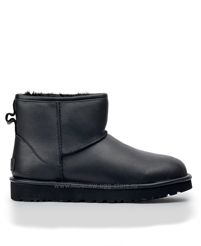 MENS MINI LEATHER Black