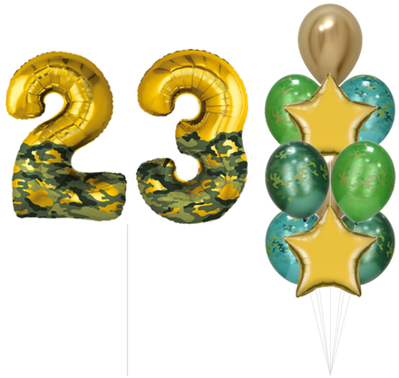 Набор шаров для мужчин на 23 | 0143