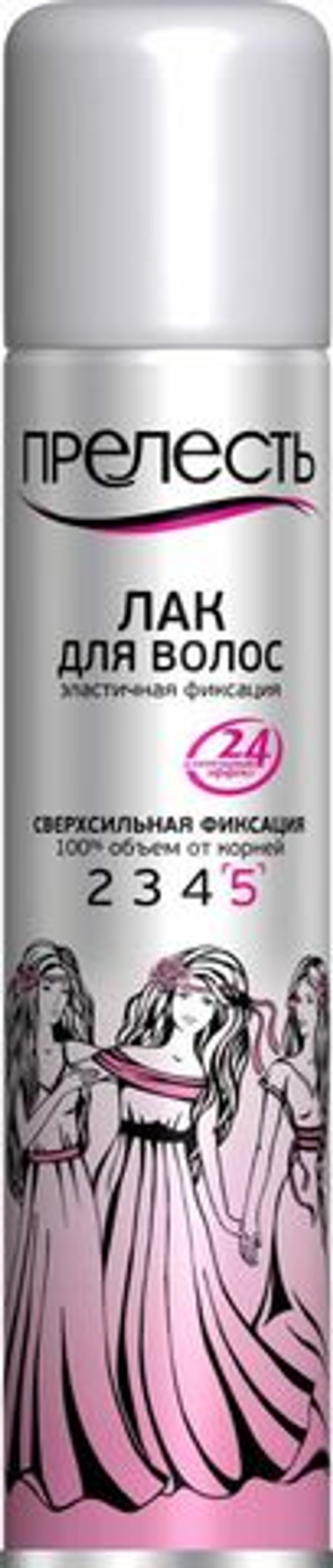 Прелесть Лак С.С.Ф. 200 мл. 8*24 // 3072 (серый)