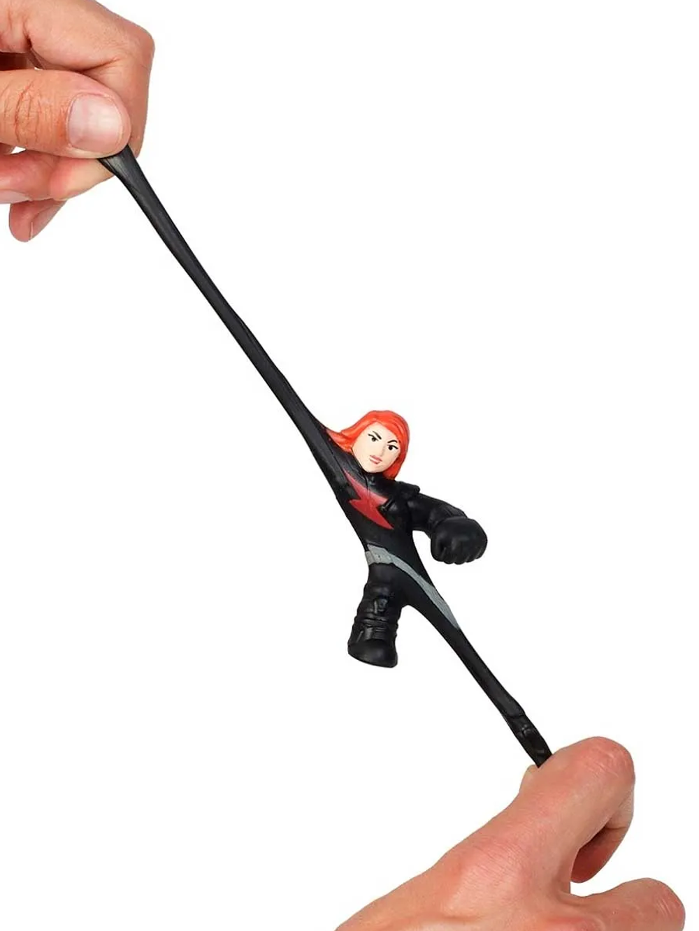 Тянущаяся мини фигурка Марвел Черная Вдова GooJitZu 41939