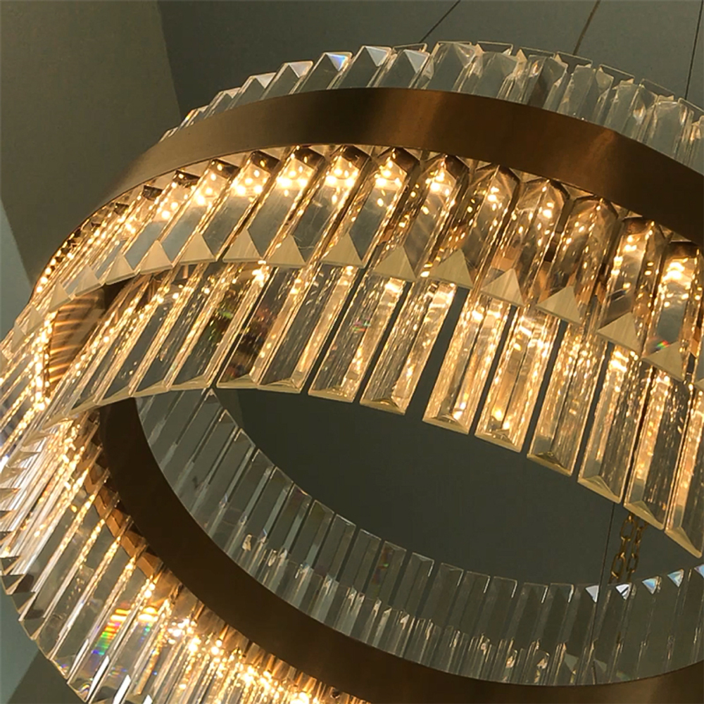 Люстра Cloyd BROTIGAN-C C1 / Ø40 см - латунь (арт.10770)