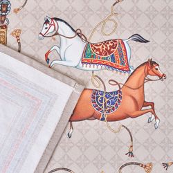 НАБОР САЛФЕТОК 2 ШТ "PASSAGE",40Х40СМ, 100% ХЛОПОК, КАПУЧИНО,ТВИЛ