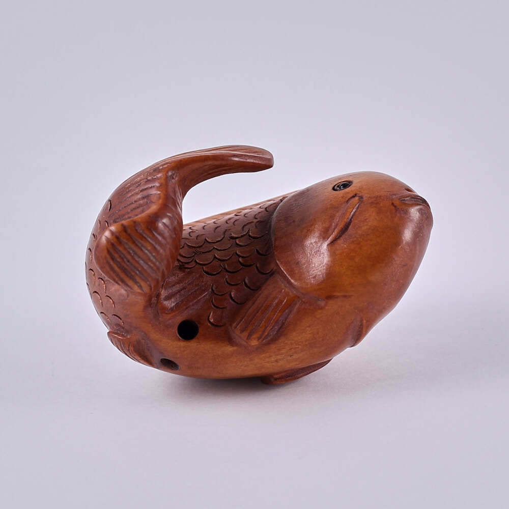 Нэцкэ Священный карп