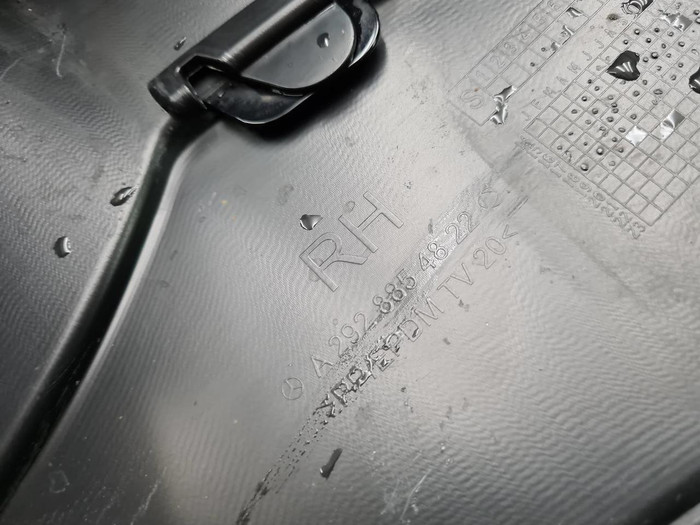 Накладка перед бампера Mercedes GLE C292 15-19 AMG