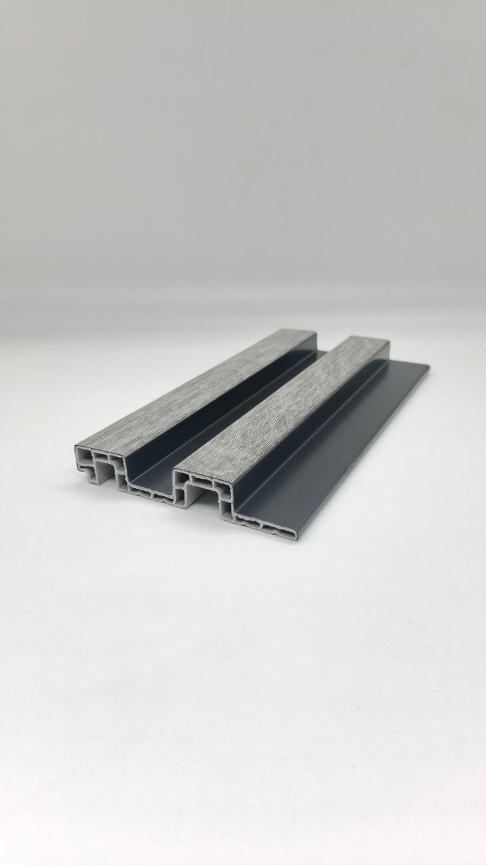 Реечная панель 3Д Prof ПВХ XL Дуб серый 122х2950 мм