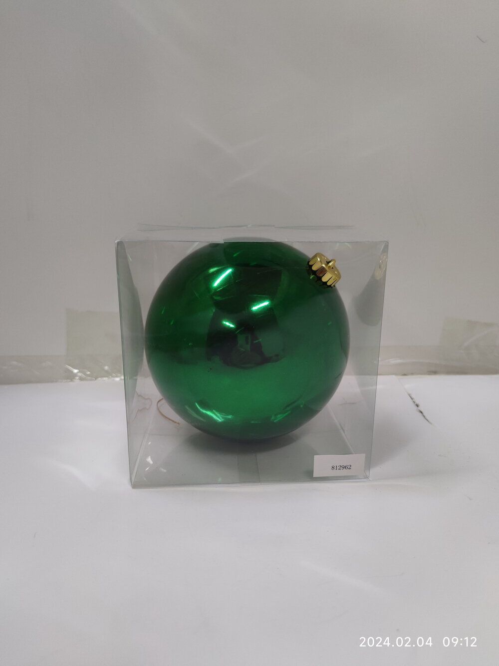 GAEM Украшение новогоднее "Шар", D 15 см, L14,5 W14,5 H15 см