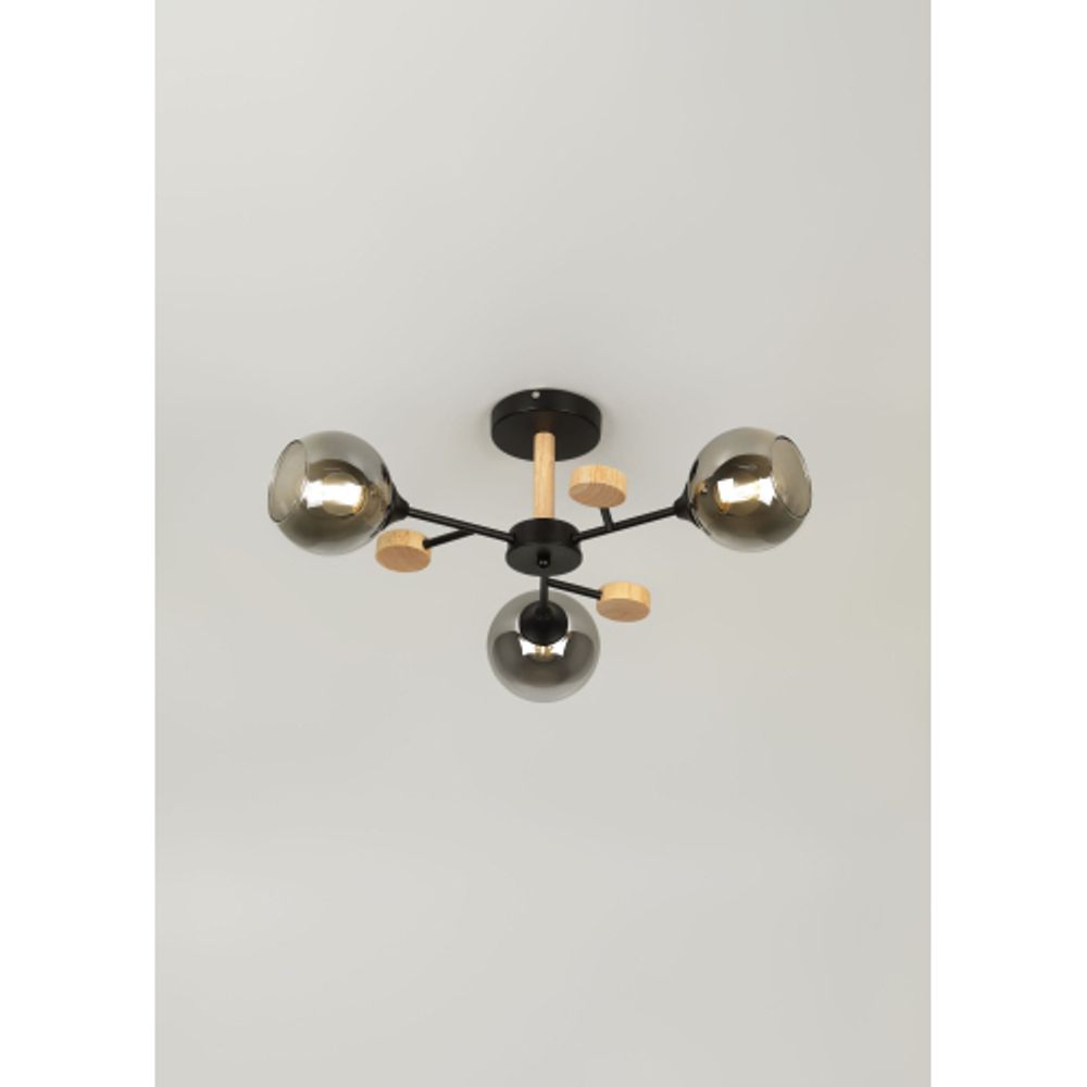 Люстра Rivoli Elouisa 9181-303 3 х Е27 60 Вт модерн