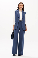 1940 Жилет женский (дымчато-голубой)